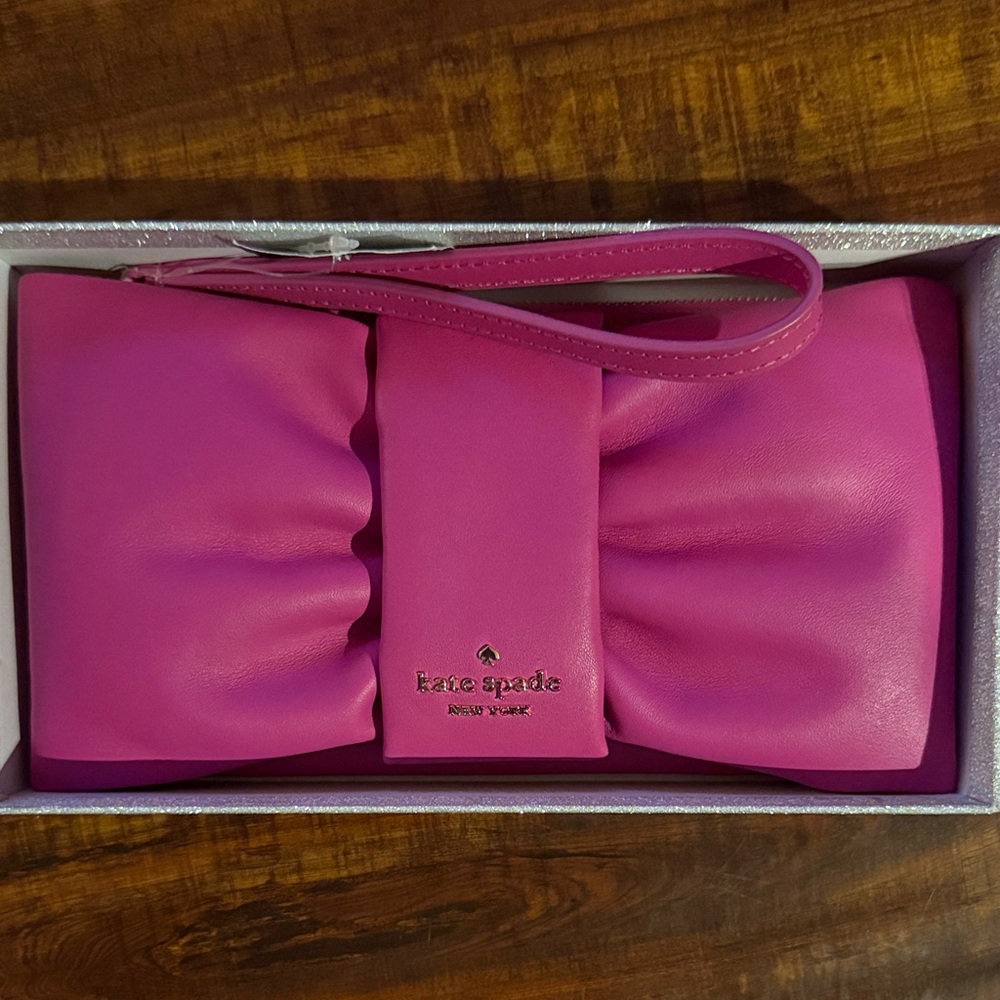 Kate Spade Fuchsia Wristlet Clutch